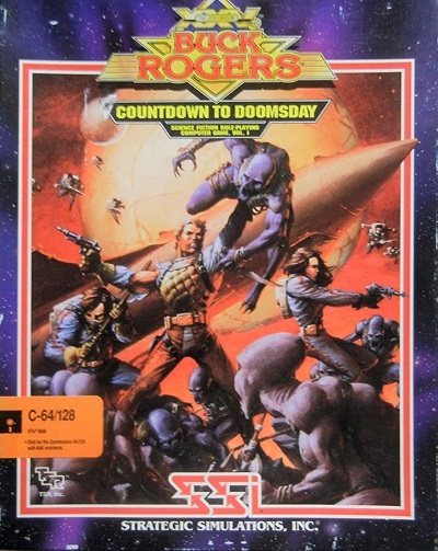 Pochette Buck Rogers : Countdown to Doomsday version Commodore 64