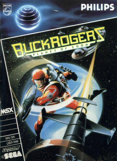 Pochette Buck Rogers : Planet of Zoom version MSX