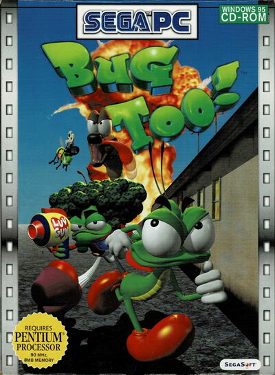 Pochette Bug Too ! version PC Windows