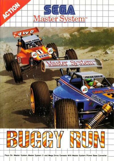 Pochette Buggy Run version Master System