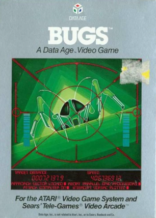 Pochette Bugs version Atari 2600