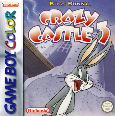 Pochette Bugs Bunny Crazy Castle 3 version GameBoy/Color