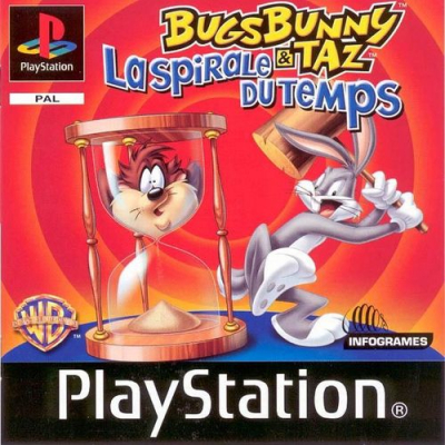 Pochette Bugs Bunny & Taz : La spirale du temps version PlayStation