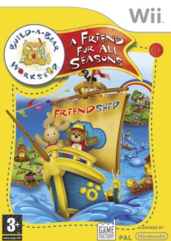 Pochette Build-A-Bear Workshop : A Friend Fur All Seasons version Wii