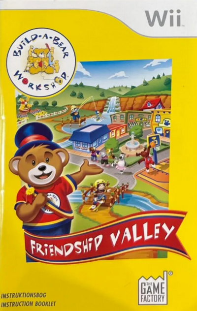 Pochette Build-A-Bear Workshop : Friendship Valley version Wii