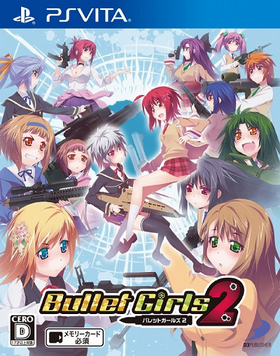 Pochette Bullet Girls 2 version PSVita