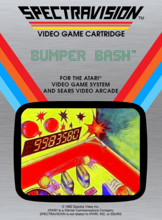 Pochette Bumper Bash version Atari 2600
