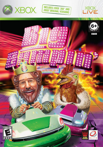 Pochette Burger King : Big Bumpin' version Xbox 360