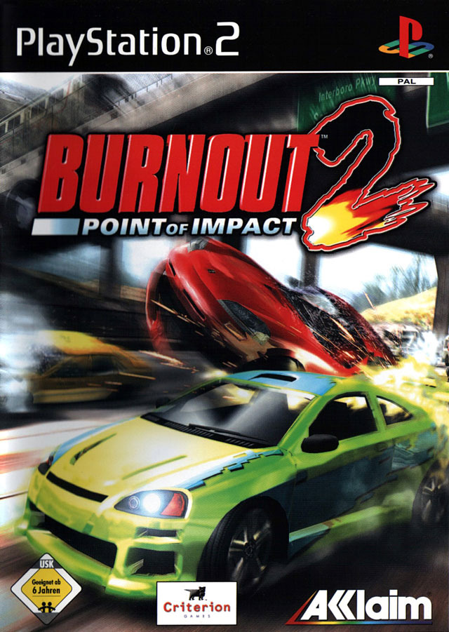 Pochette Burnout 2 : Point of Impact version PlayStation 2