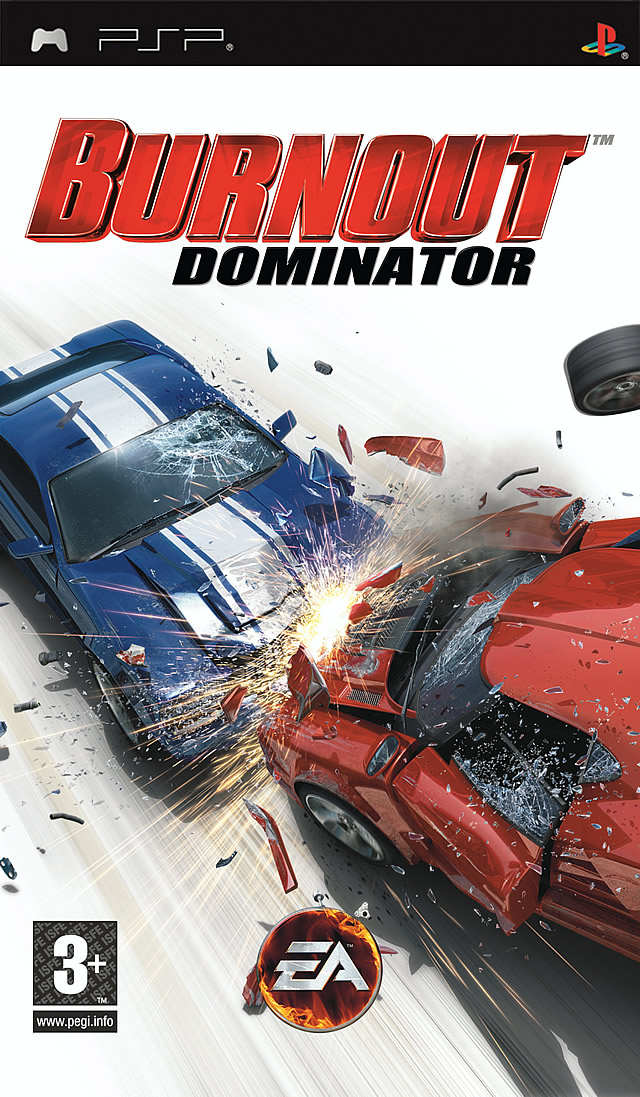 Pochette Burnout Dominator version PSP
