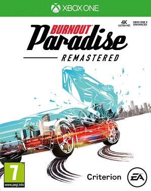 Pochette Burnout Paradise Remastered version Xbox One