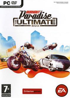 Pochette Burnout Paradise : The Ultimate Box version PC Windows
