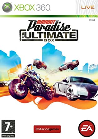 Pochette Burnout Paradise : The Ultimate Box version Xbox 360