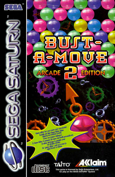 Pochette Bust-A-Move 2 Arcade Edition version Saturn
