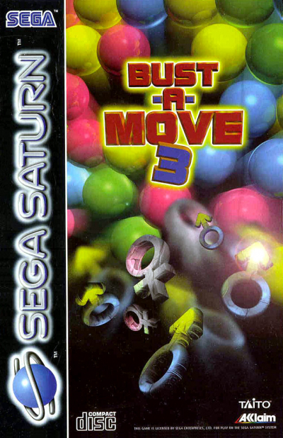 Pochette Bust-A-Move 3 version Saturn