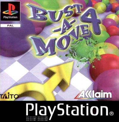 Pochette Bust-A-Move 4 version PlayStation