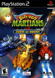 Pochette Butt-Ugly Martians version PlayStation 2