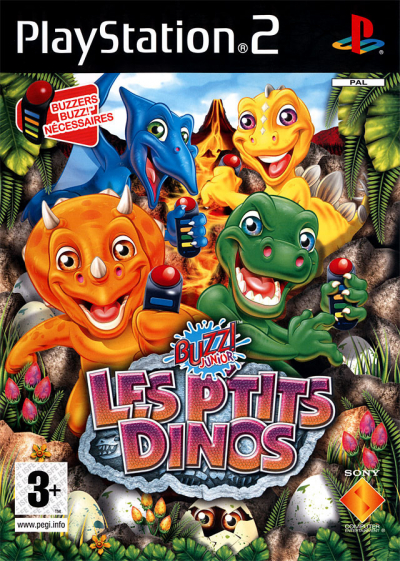 Pochette Buzz! Junior : Les P'tits Dinos version PlayStation 3