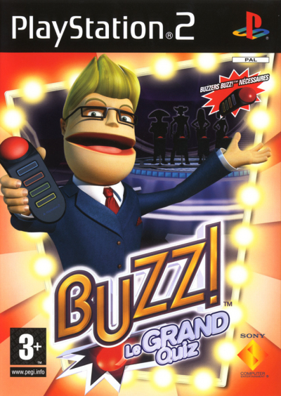 Pochette Buzz! : Le Grand Quiz version PlayStation 2