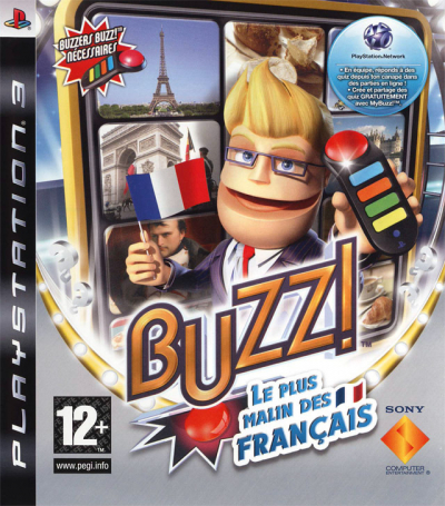 Pochette Buzz! : Le Plus Malin des Français version PlayStation 3