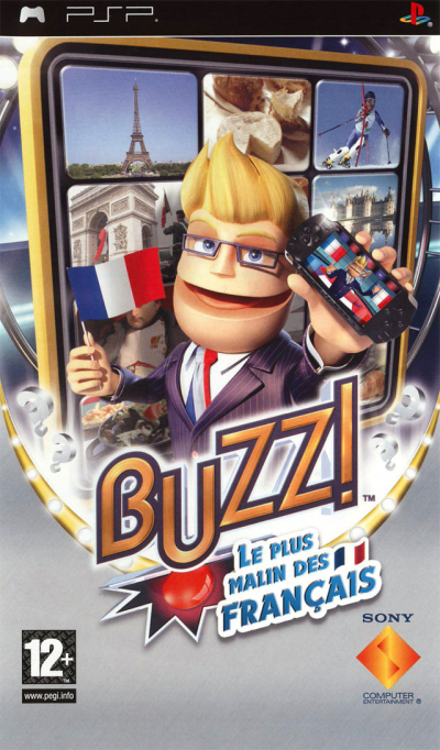 Pochette Buzz! : Le Plus Malin des Français version PSP