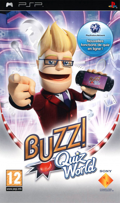 Pochette Buzz! Quizz World version PSP