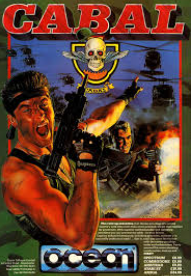 Pochette Cabal version Amiga