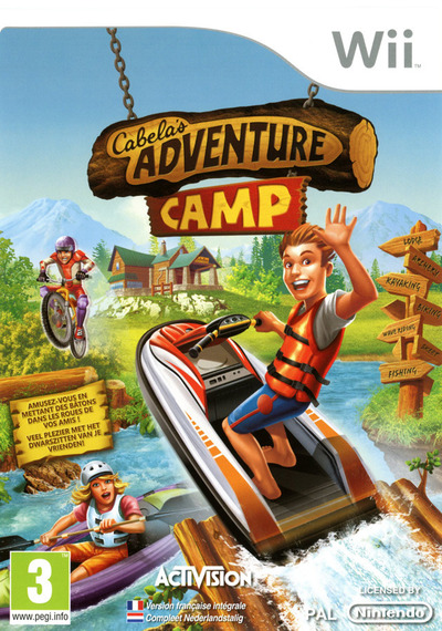 Pochette Cabela's Adventure Camp version Wii