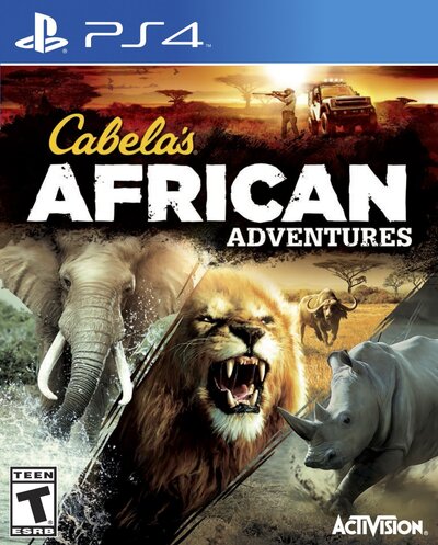 Pochette Cabela's African Adventures version PlayStation 4