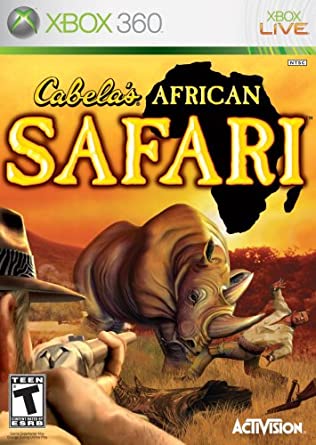 Pochette Cabela's African Safari version Xbox 360