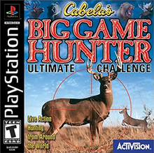 Pochette Cabela's Big Game Hunter : Ultimate Challenge version PlayStation