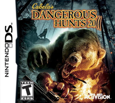Pochette Cabela's Dangerous Hunts 2011 version DS