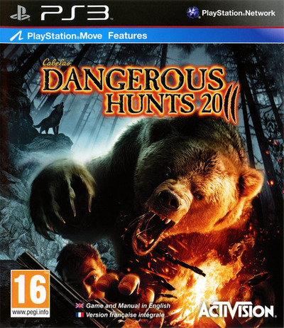 Pochette Cabela's Dangerous Hunts 2011 version PlayStation 3