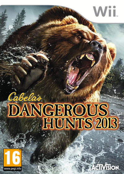 Pochette Cabela's Dangerous Hunts 2013 version Wii