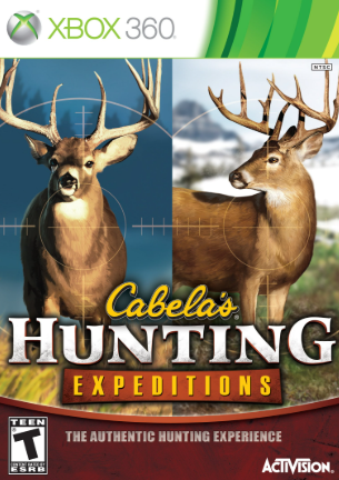 Pochette Cabela's Hunting Expeditions version Xbox 360