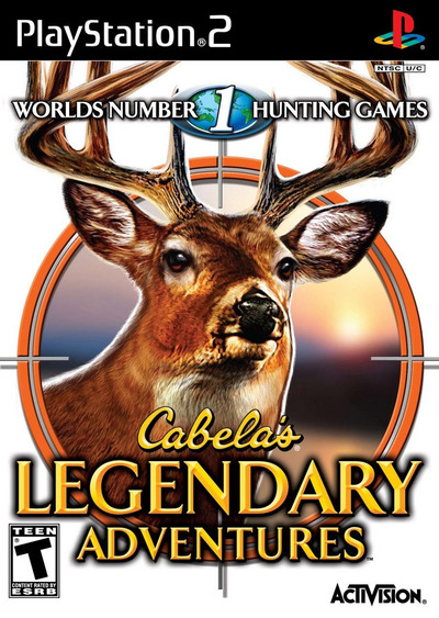 Pochette Cabela's Legendary Adventures version PlayStation 2