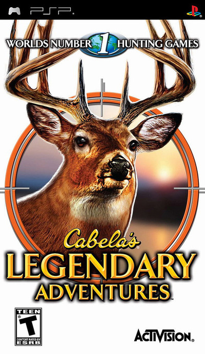 Pochette Cabela's Legendary Adventures version PSP