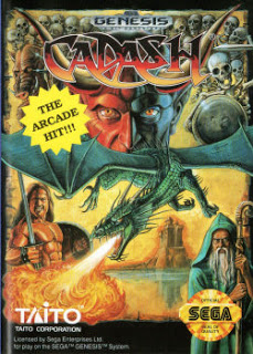 Pochette Cadash version Megadrive