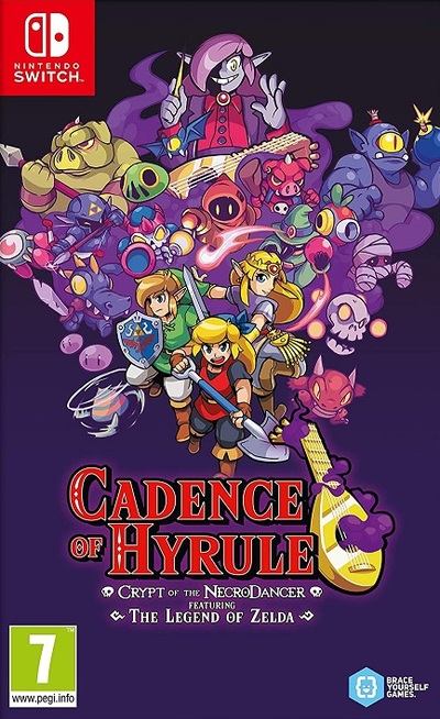 Pochette Cadence of Hyrule - Crypt of the NecroDancer featuring The Legend of Zelda version Switch