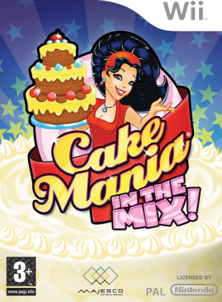 Pochette Cake Mania : In the Mix! version Wii