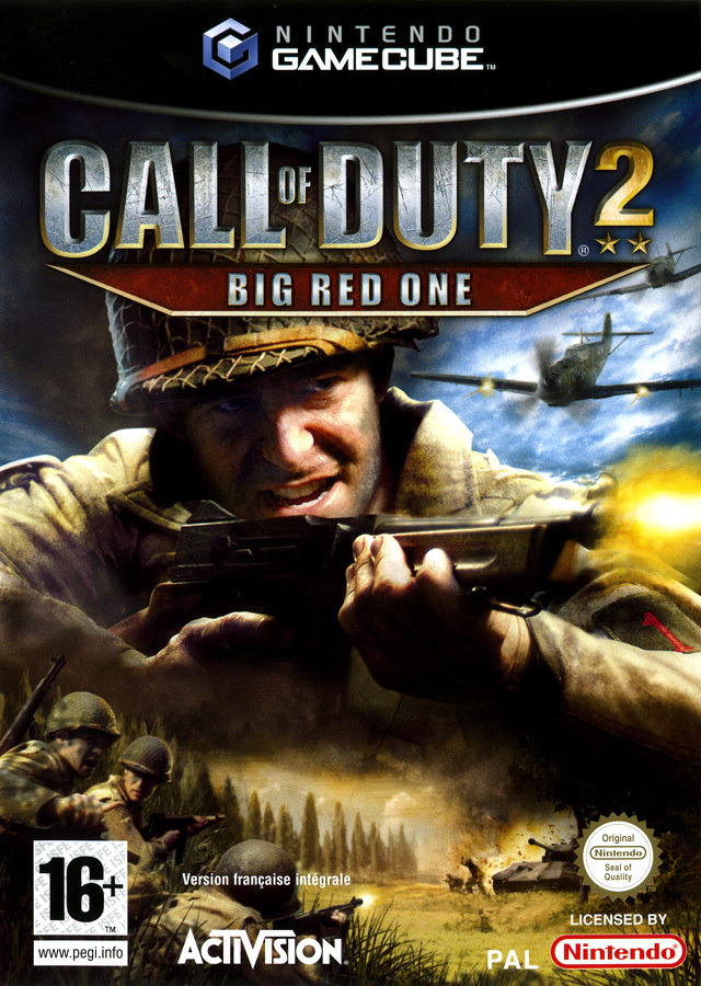 Pochette Call of Duty 2 : Big Red One version GameCube