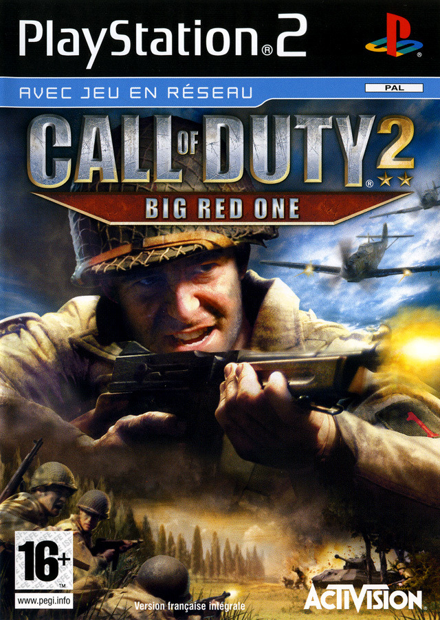 Pochette Call of Duty 2 : Big Red One version PlayStation 2