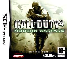 Pochette Call of Duty 4 : Modern Warfare version DS
