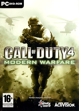 Pochette Call of Duty 4 : Modern Warfare version PC Windows