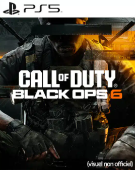 Pochette Call of Duty : Black Ops 6 version PlayStation 5