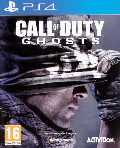 Pochette Call of Duty : Ghosts version PlayStation 4
