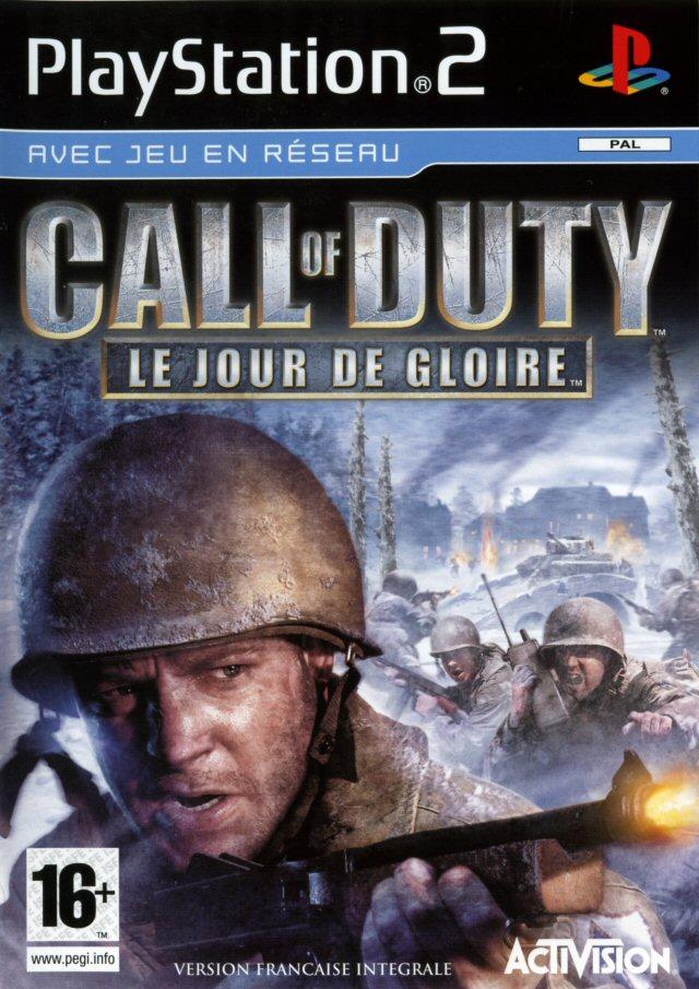 Pochette Call of Duty : le jour de gloire version PlayStation 2
