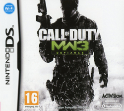 Pochette Call of Duty : Modern Warfare 3 - Defiance version DS