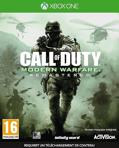 Pochette Call of Duty : Modern Warfare Remastered version Xbox One