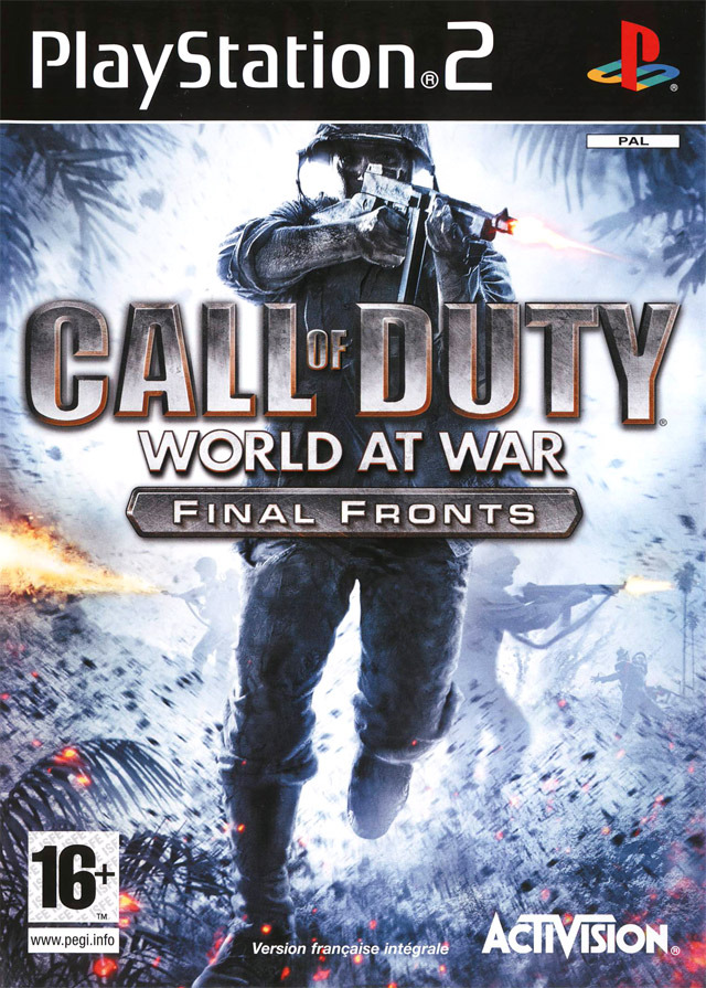 Pochette Call of Duty : World at War - Final Fronts version PlayStation 2
